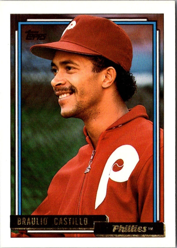 1992 Topps Braulio Castillo #353 Rookie