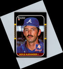 1986 Donruss Doyle Alexander