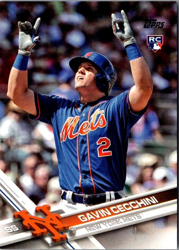 2017 Topps Gavin Cecchini #604 Rookie