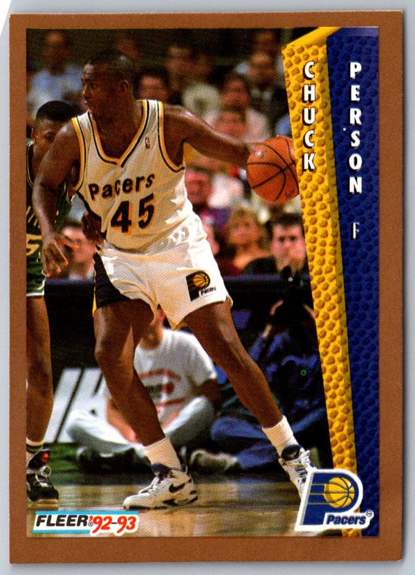 1992 Fleer Chuck Person #92