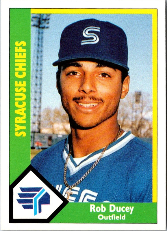1990 CMC Syracuse Chiefs Rob Ducey #21
