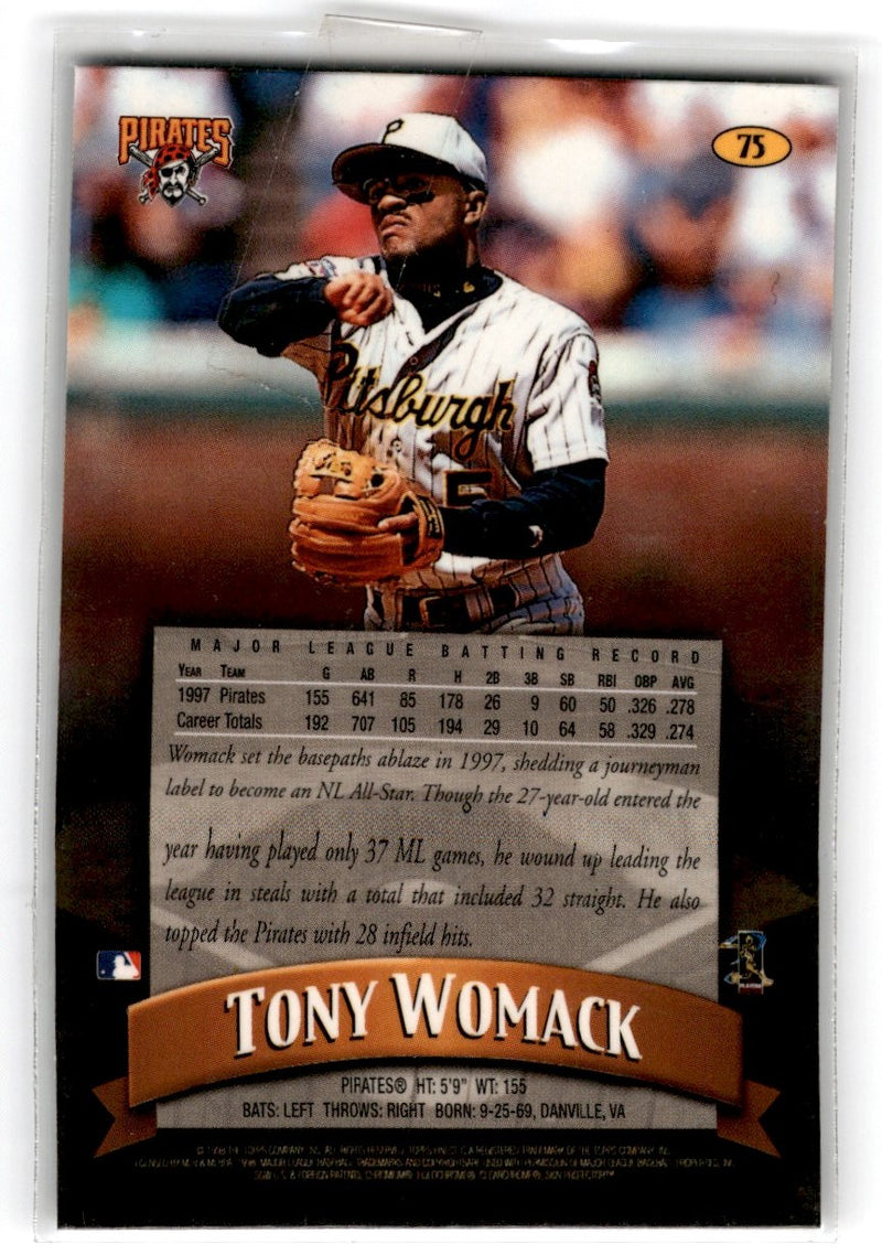 1998 Finest Tony Womack