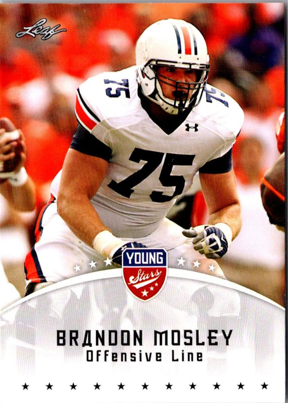2012 Leaf Young Stars Brandon Mosley #12