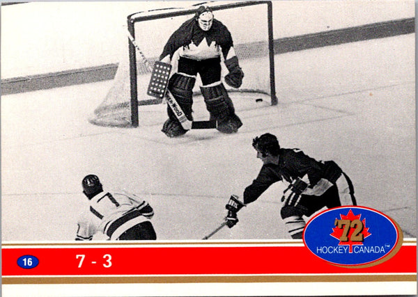 1991 Future Trends Canada â€™72 7-3/Game 1 Statistics #16