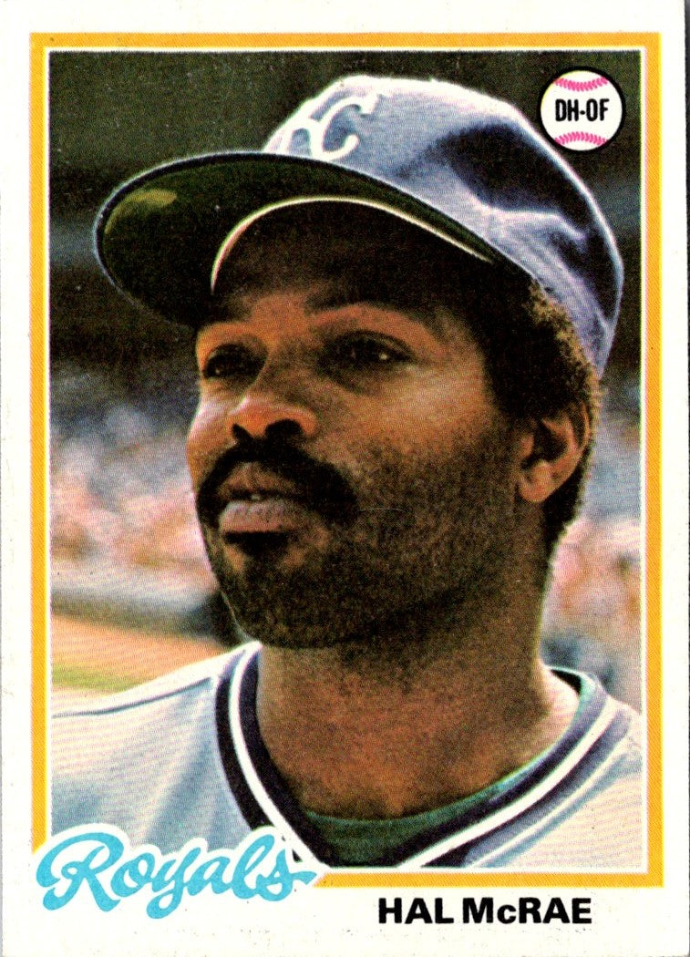 1978 Topps Hal McRae