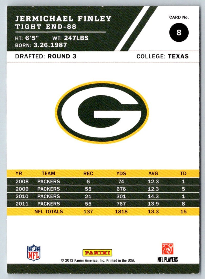 2012 Score Jermichael Finley