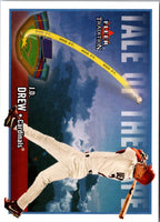 2003 Fleer J.D. Drew/Jim Edmonds/Scott Rolen #JD /15