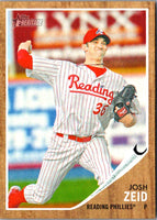 2011 Topps Heritage Minor League Josh Zeid #50
