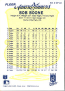1990 Fleer Award Winners Bob Boone