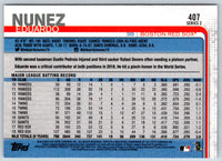 2019 Topps Eduardo Nunez #407