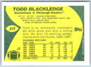1989 Topps Todd Blackledge