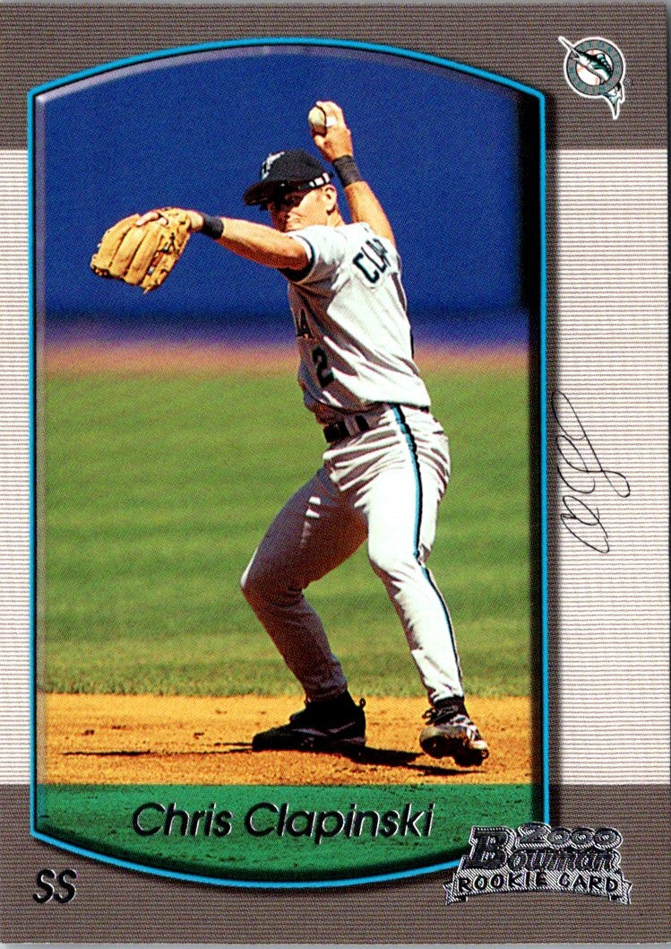 2000 Bowman Draft Picks & Prospects Chris Clapinski