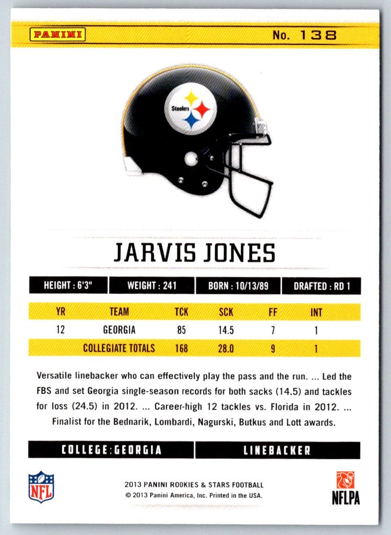 2013 Panini Jarvis Jones #