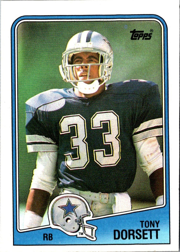 1988 Topps Tony Dorsett #262