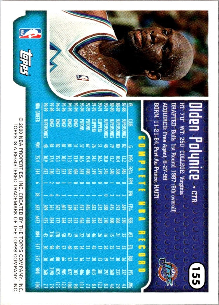 1999 Topps Olden Polynice