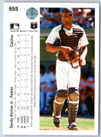 1990 Upper Deck Sandy Alomar #655