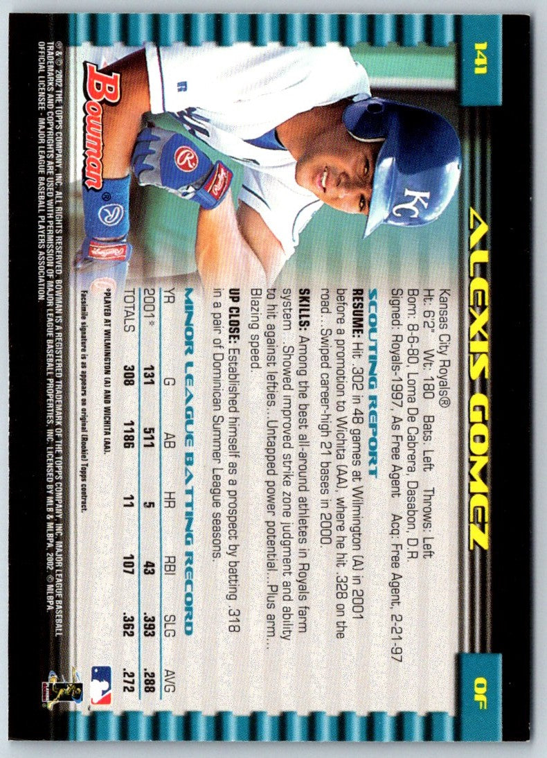 2002 Bowman Alexis Gomez