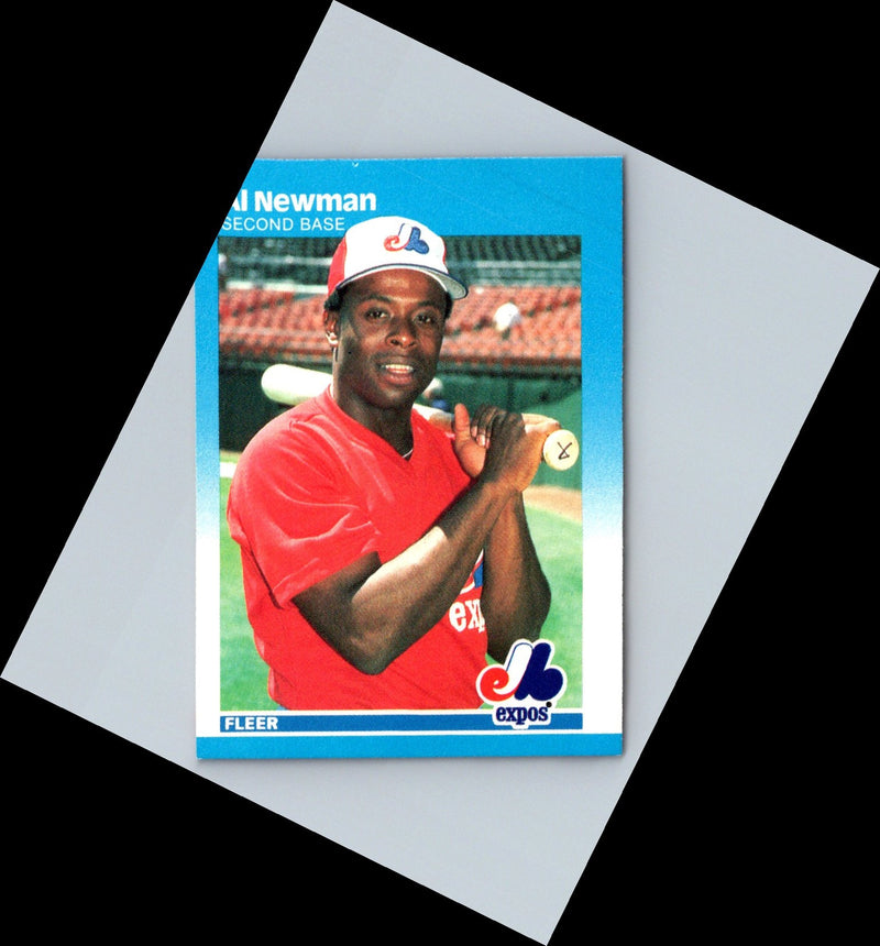 1986 Fleer Al Newman