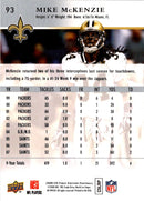 2008 Upper Deck First Edition Mike McKenzie