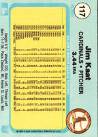 1982 Fleer Jim Kaat #117