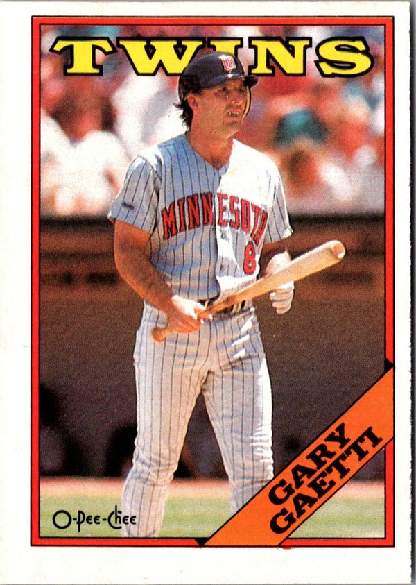 1988 O-Pee-Chee Gary Gaetti #257