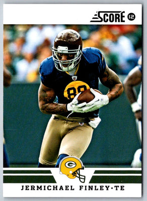 2012 Score Jermichael Finley #8