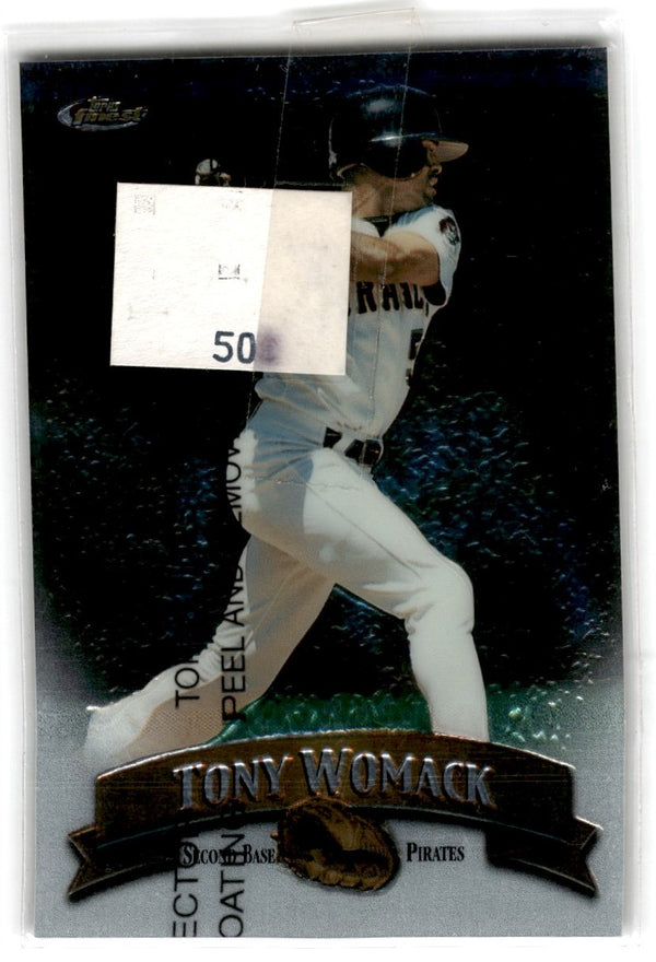 1998 Finest Tony Womack #75