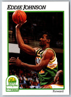 1991 Hoops Eddie Johnson #199