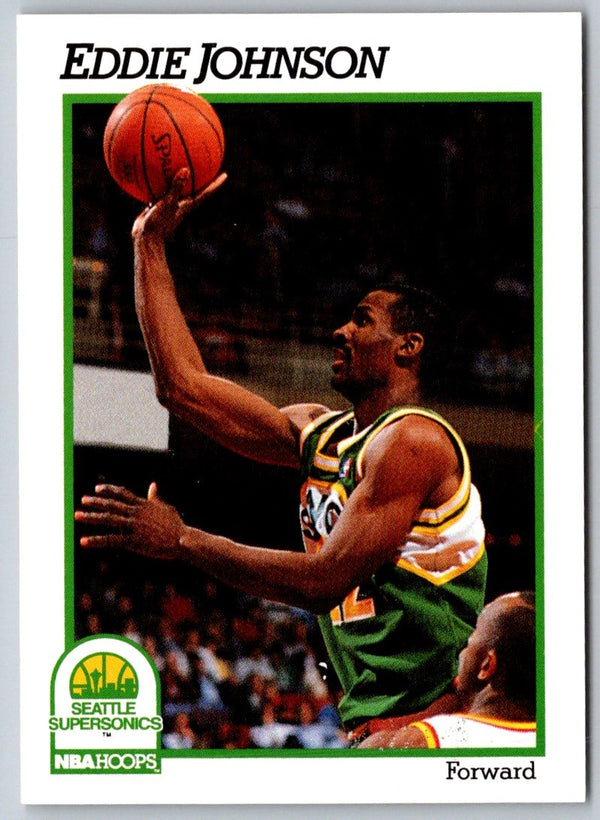 1991 Hoops Eddie Johnson #199