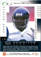 2002 SAGE HIT Napoleon Harris #38
