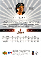 2003 Upper Deck Game Face Roy Oswalt #47