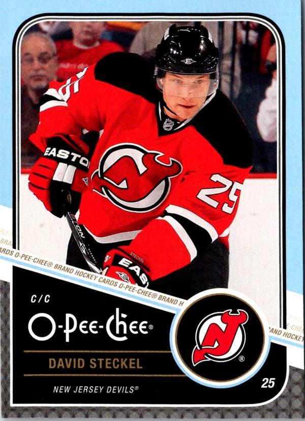 2011 O-Pee-Chee David Steckel #389