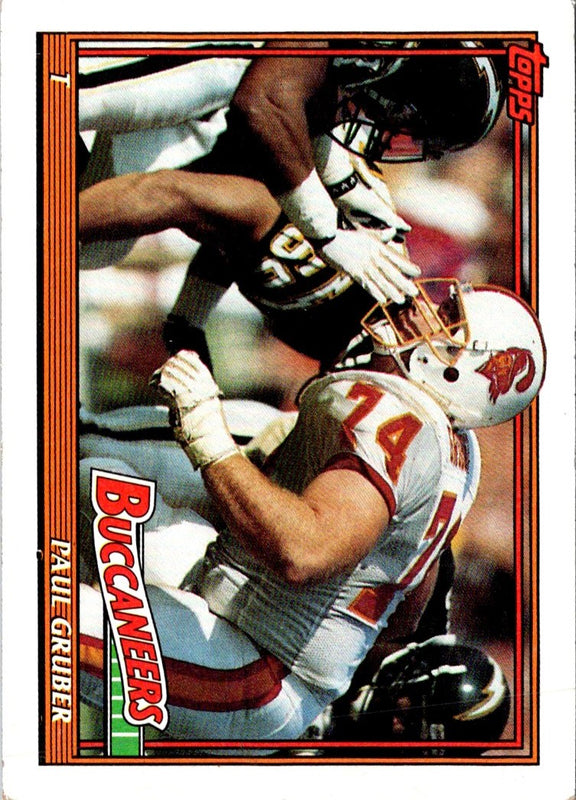 1991 Topps Paul Gruber #487