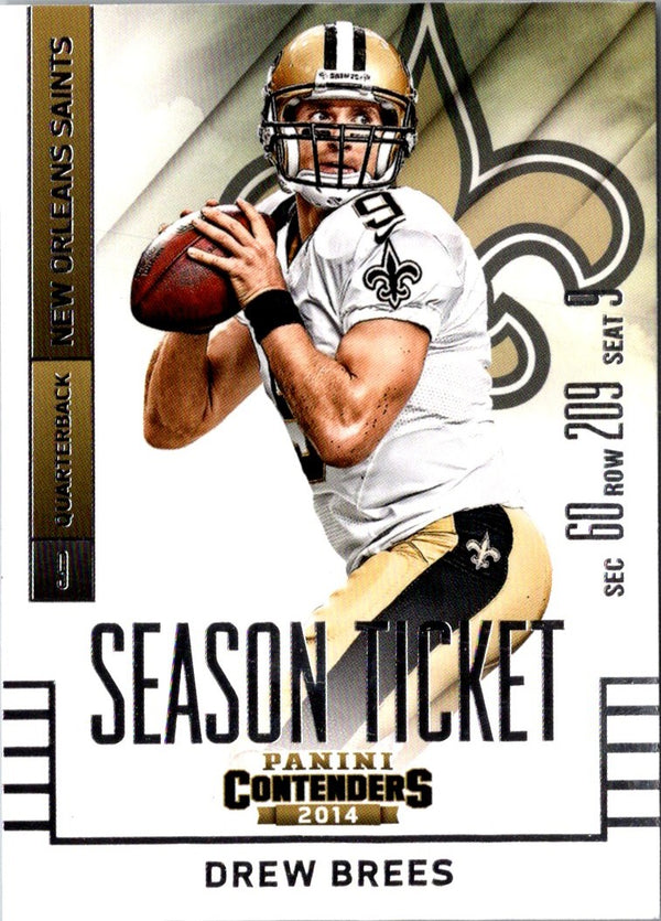 2014 Panini Contenders Drew Brees #82