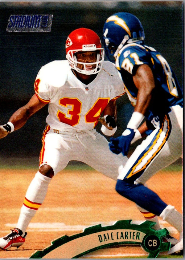 1997 Stadium Club Dale Carter #4