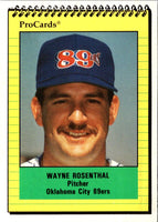 1991 ProCards Wayne Rosenthal #178