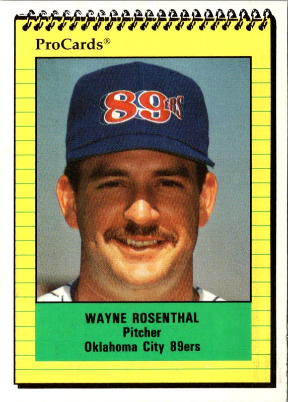 1991 ProCards Wayne Rosenthal #178
