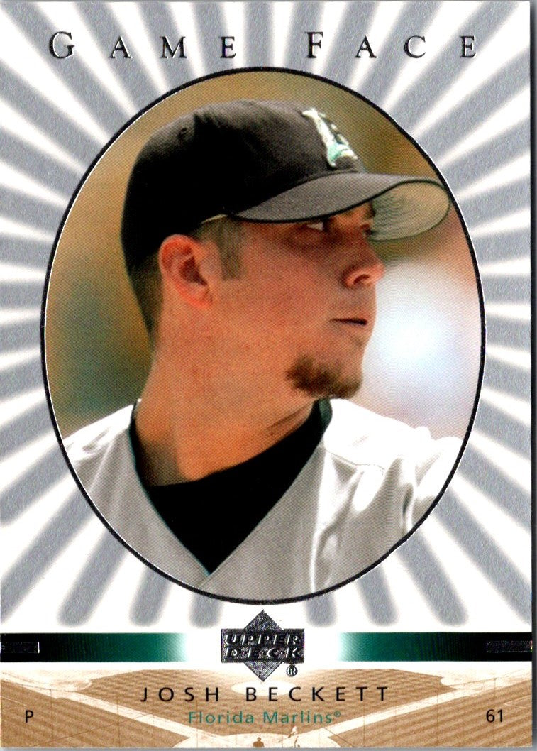 2003 Upper Deck Game Face Josh Beckett