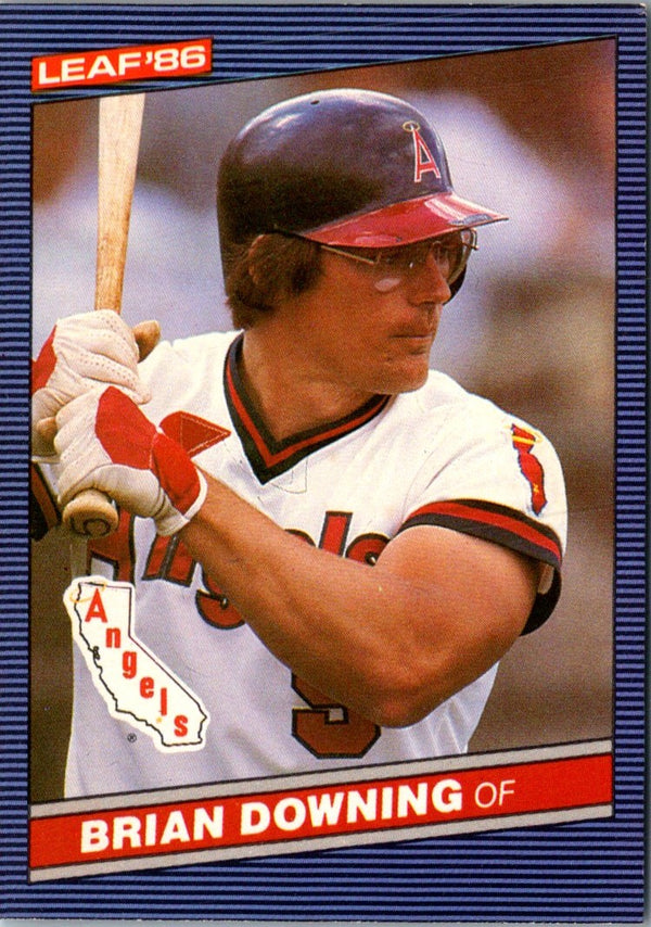 1986 Leaf Brian Downing #39