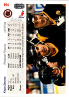1991 Upper Deck Kevin Stevens #154