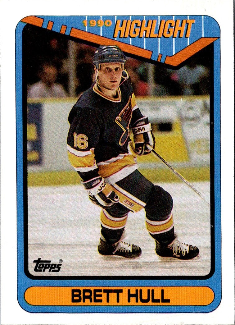 1990 Topps Brett Hull