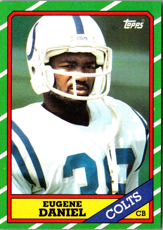 1986 Topps Eugene Daniel #323 NM+