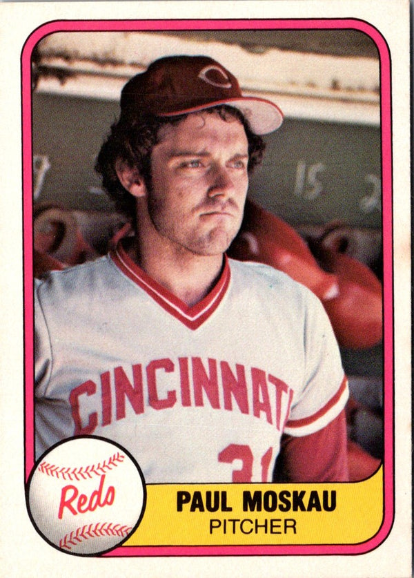 1981 Fleer Paul Moskau #207