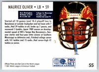 1991 Proset World League Maurice Oliver #55