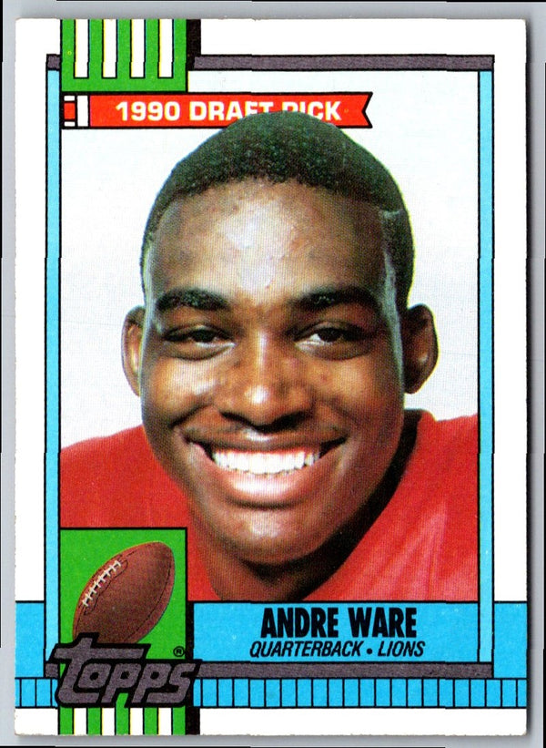 1990 Topps Andre Ware #342