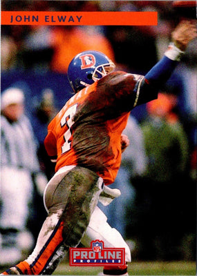 1992 Pro Line Profiles John Elway #226