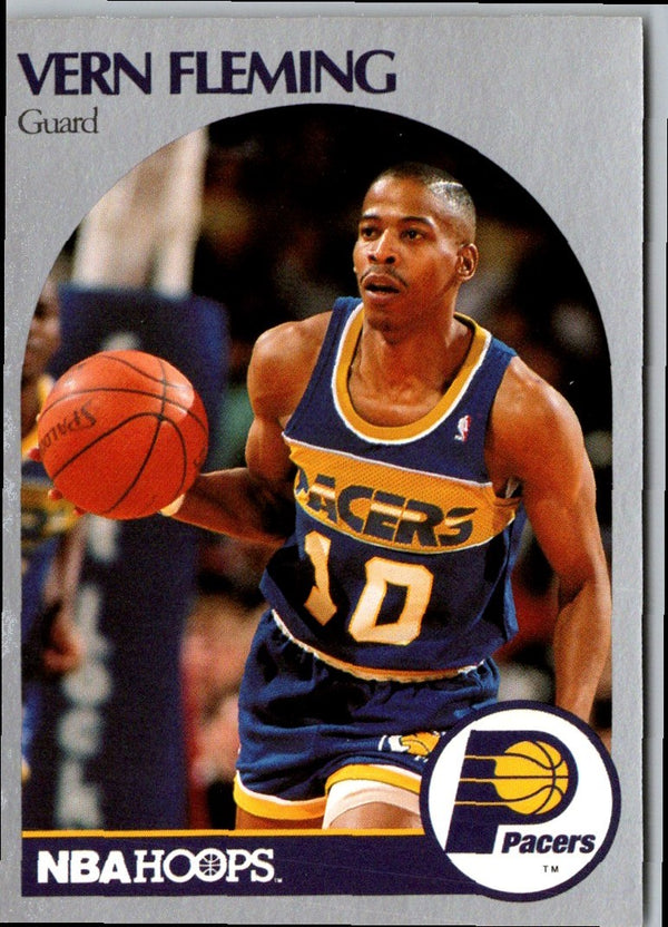 1990 Hoops Vern Fleming #133