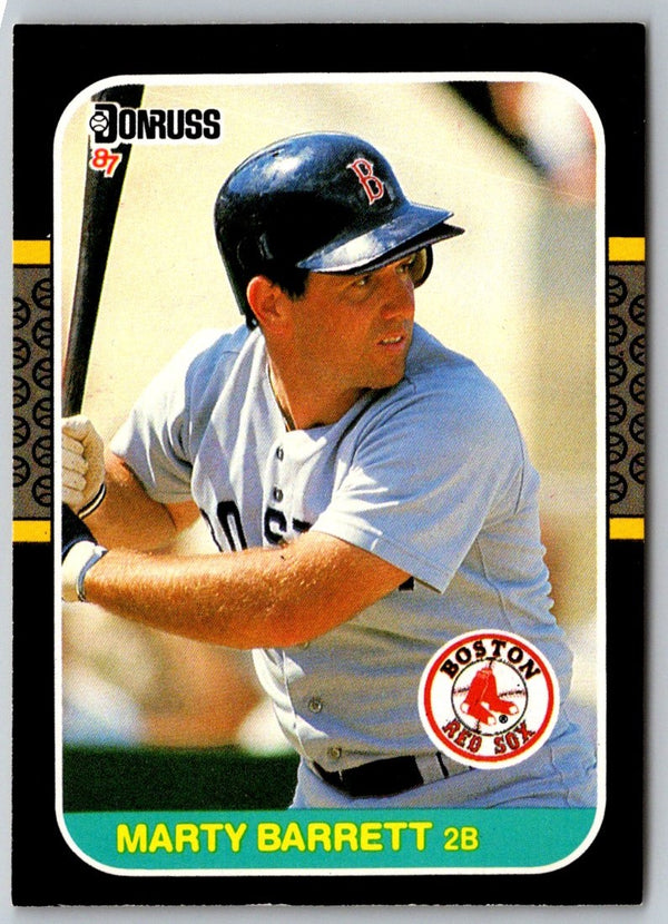 1987 Donruss Marty Barrett #165