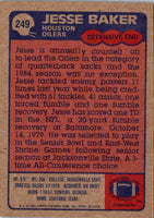 1985 Topps Jesse Baker #249