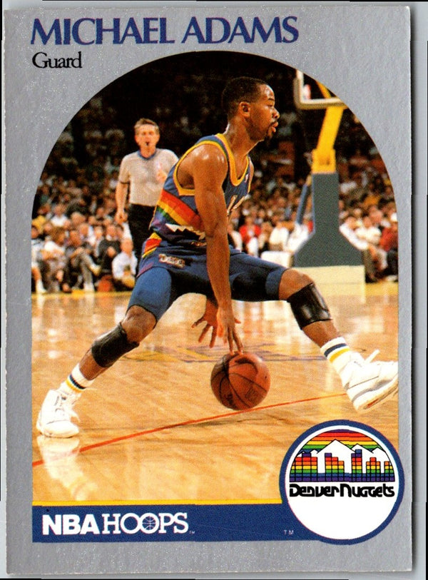 1990 Hoops Michael Adams #91